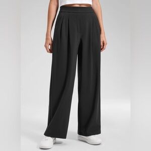 BNWT CRZ YOGA Wide Leg Pants in Black